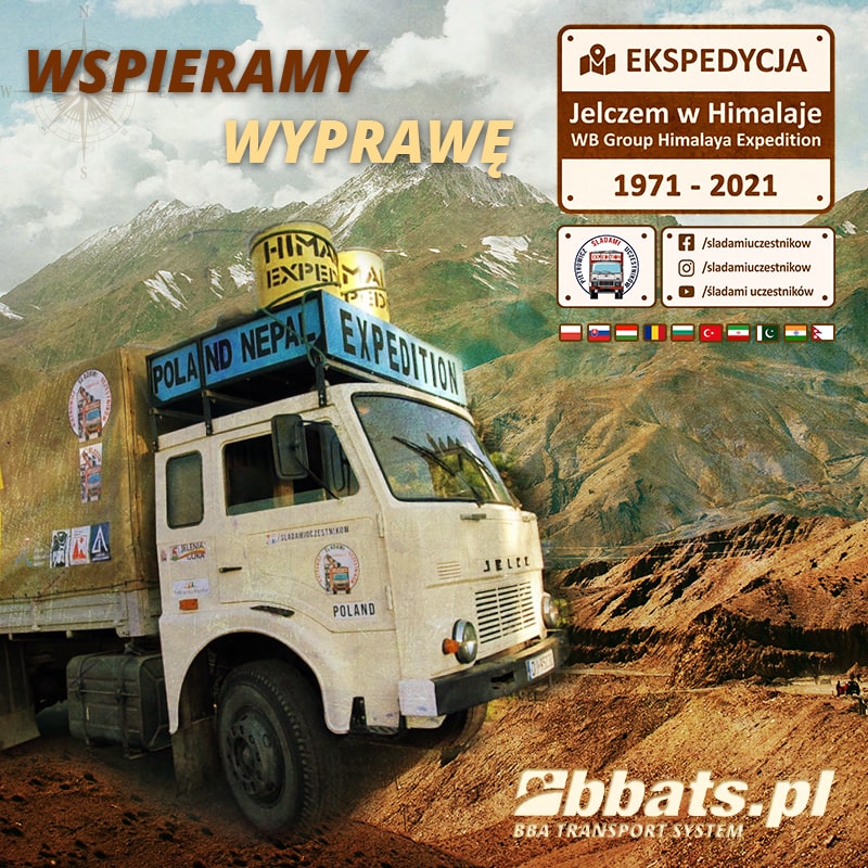 Jelczem w Himalaje WB Group Himalaya Expedition - BBA Transport Spedycja Międzynarodowa