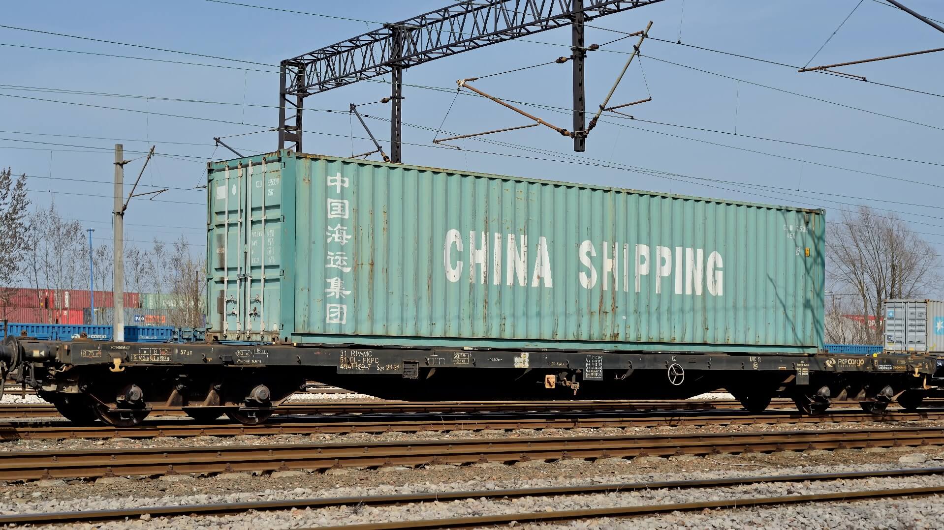 transport kolejowy z chin 2023